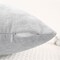 Throw Pillow Covers Decorative 20 X 20 Inches Pack of 2 Cozy Chenille Cushion Cases for Couch Sofa Bed Living Room Home Moonbeam Gray